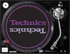 Technics Limited Edition Slipmats (siyah, mor)