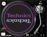 Technics Limited Edition Slipmats (siyah, mor)