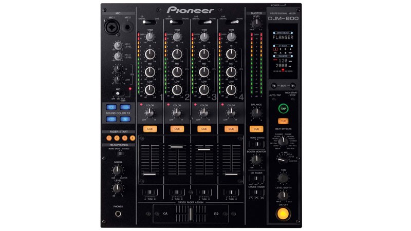 Pioneer DJM800 DJ Mixer | Gold Plak
