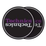 Technics Duplex 3 Slipmats (siyah, gümüş, mor)