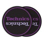 Technics Limited Edition Slipmats (siyah, mor)
