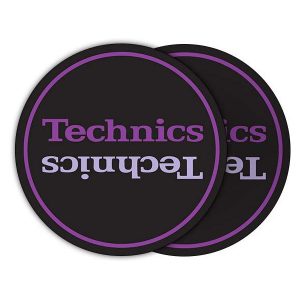 Technics Limited Edition Slipmats (siyah, mor)