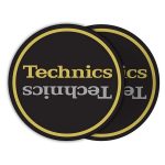 Technics Limited Edition Champion Slipmats (pair, black gold silver)