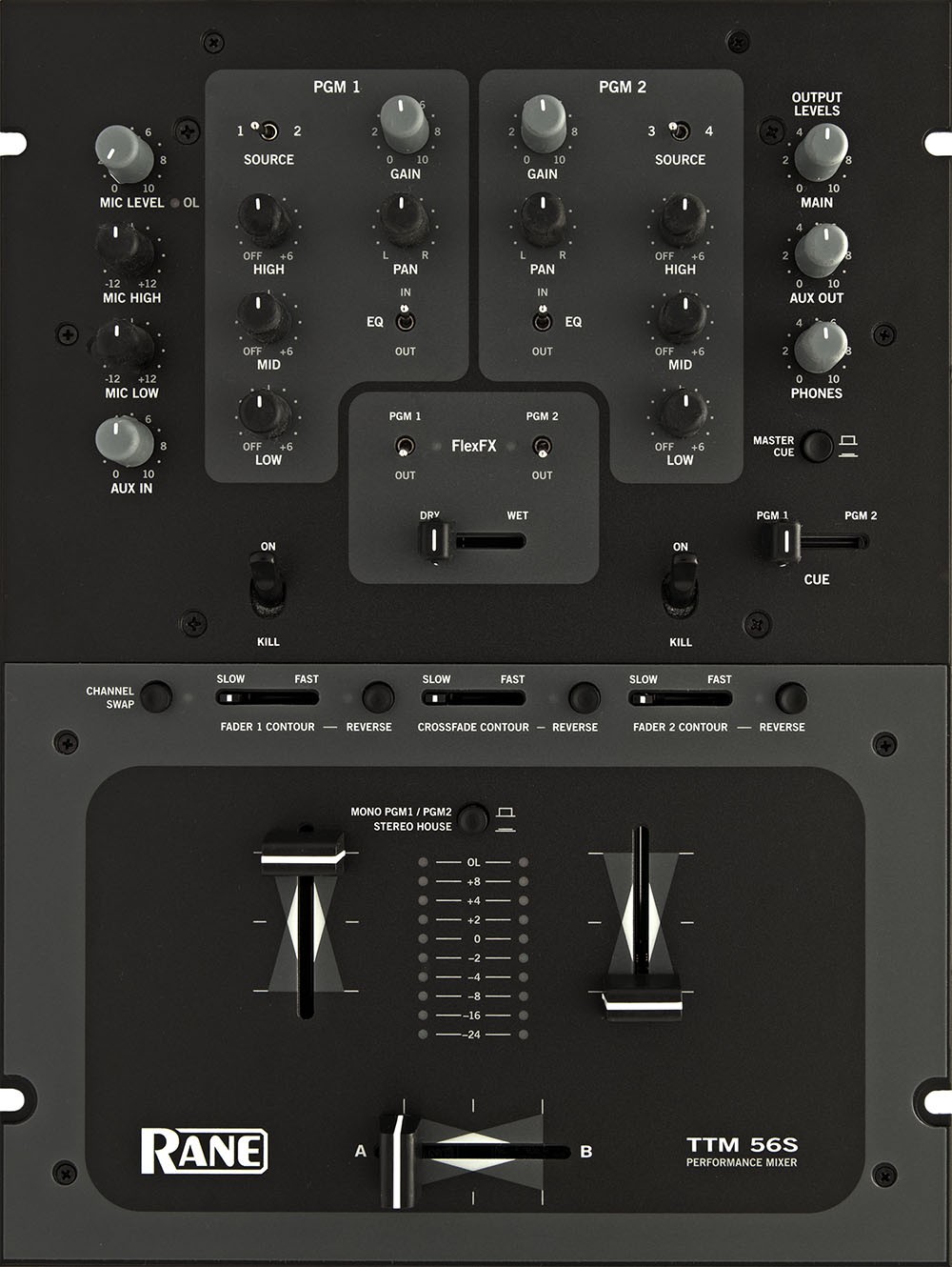 Rane TTM56S Profesyonel Dj Scratch Mixer « Gold Plak