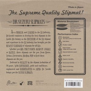 Dr Suzuki Technics Mix Edition 12" Slipmats (2 Adet)