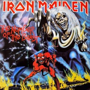 Iron Maiden ‎– The Number Of The Beast Plak