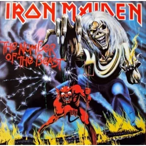 Iron Maiden ‎– The Number Of The Beast Plak