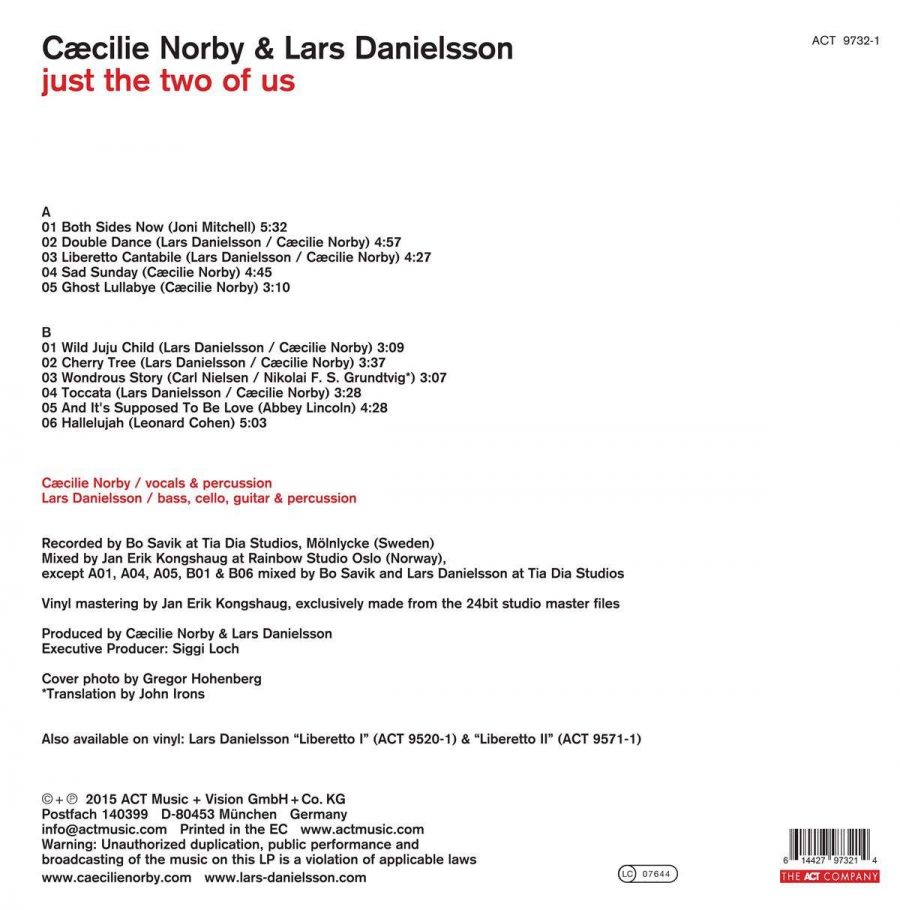 Cæcilie Norby & Lars Danielsson Plak