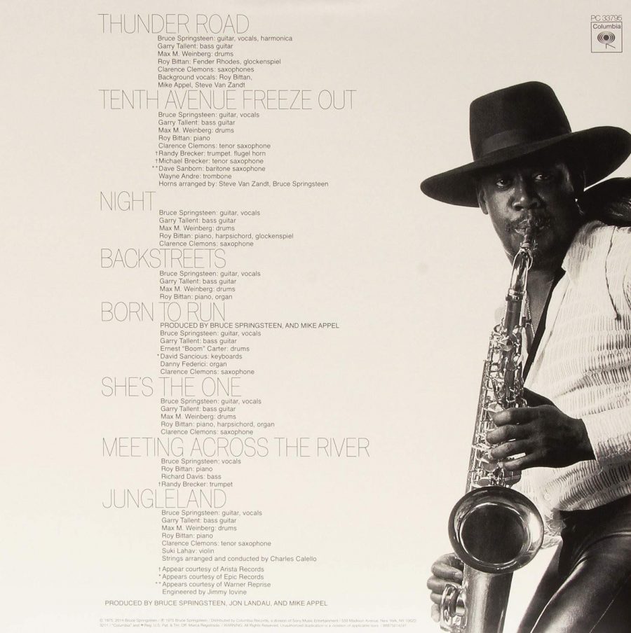 Bruce Springsteen ‎– Born To Run Plak