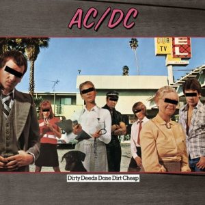 AC/DC ‎– Dirty Deeds Done Dirt Cheap Plak