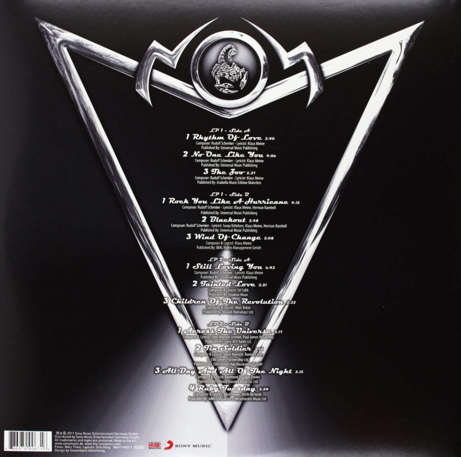 Scorpions ‎– Comeblack Plak