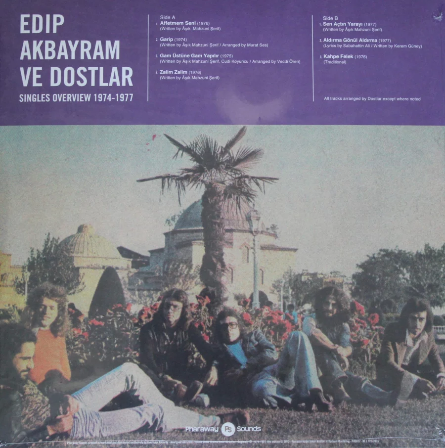 Edip Akbayram ve Dostlar ‎– Singles Overview 1974 - 1977 Plak