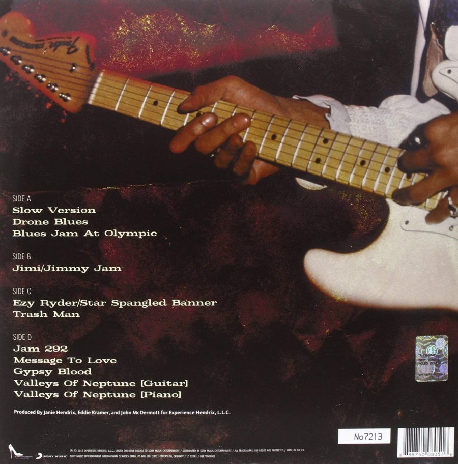 Jimi Hendrix ‎– Hear My Music Plak