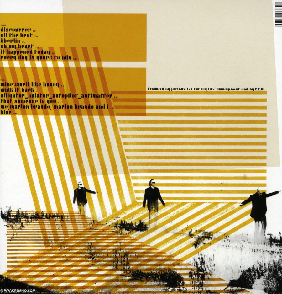 R.E.M. ‎– Collapse Into Now Plak