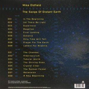 Mike Oldfield ‎– The Songs Of Distant Earth Plak