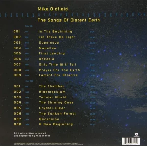 Mike Oldfield ‎– The Songs Of Distant Earth Plak
