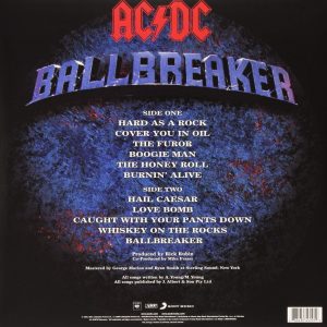 AC/DC ‎– Ballbreaker Plak