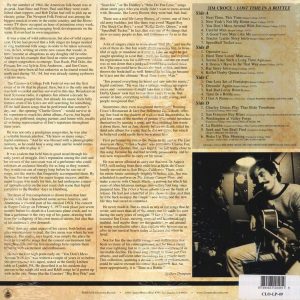 Jim Croce ‎– Lost Time In A Bottle Plak