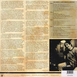 Jim Croce ‎– Lost Time In A Bottle Plak