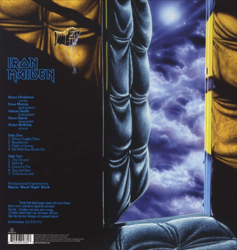 Iron Maiden ‎– Piece Of Mind Plak