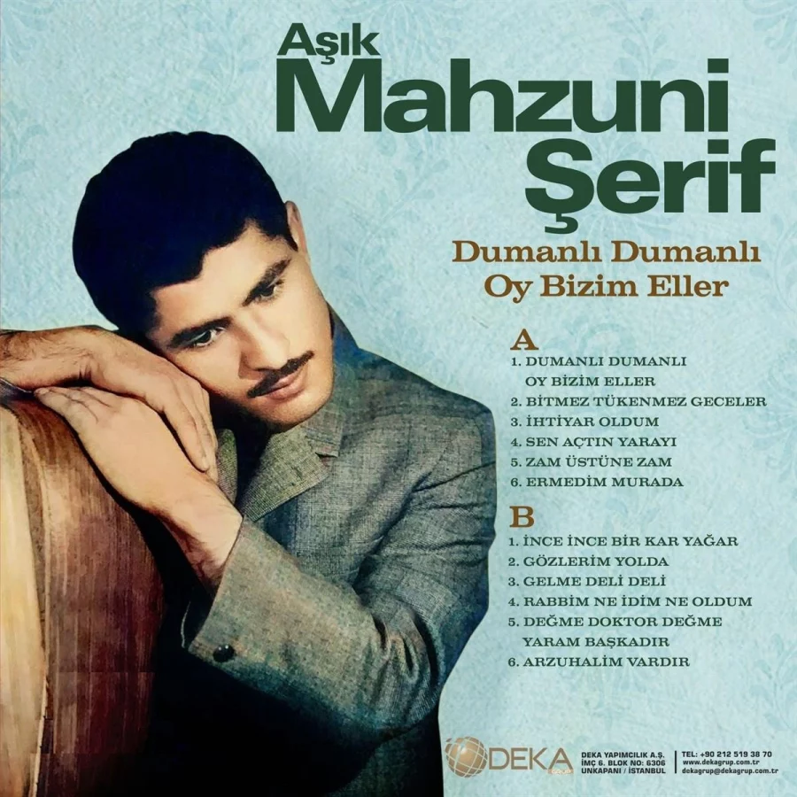 Aşık Mahzuni Şerif Dumanlı Dumanlı Oy Bizim Eller - Plak - Görsel 2