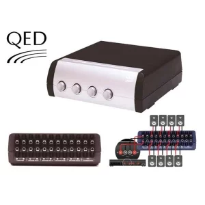 QED A-SS40 4 Çift stereo hoparlör dağıtıcı