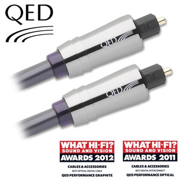 QED QE-6603 Performance Optical Graphite / 3 Metre RN7490
