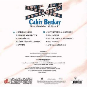 Cahit Berkay - Film Müzikleri 1 ( Plak)
