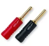 QED QE-1870 SCREWLOC ABS 4MM BANANA 1 Kırmızı + 1 Siyah