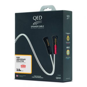 QED QE-1422 RUBY A PRE-TERMINATED Hoparlör Kablosu 3 Metre