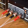 QED QE-1810 Airloc ABS 4MM Banana Uç - 1 Kırmızı + 1 Siyah - Görsel 2