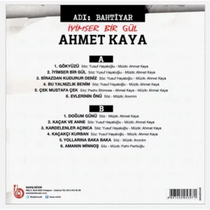 Ahmet Kaya - Adı Bahtiyar - İyimser Bir Gül - Plak