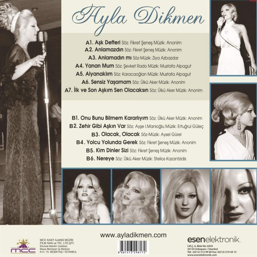 Ayla Dikmen Klasikler - Plak
