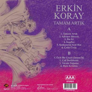 Erkin Koray Tamam Artık - Plak