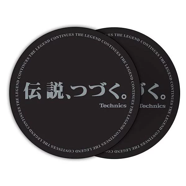 Technics The Legend Continues Slipmat 2 Adet Technics The Legend Continues Slipmat 2 Adet