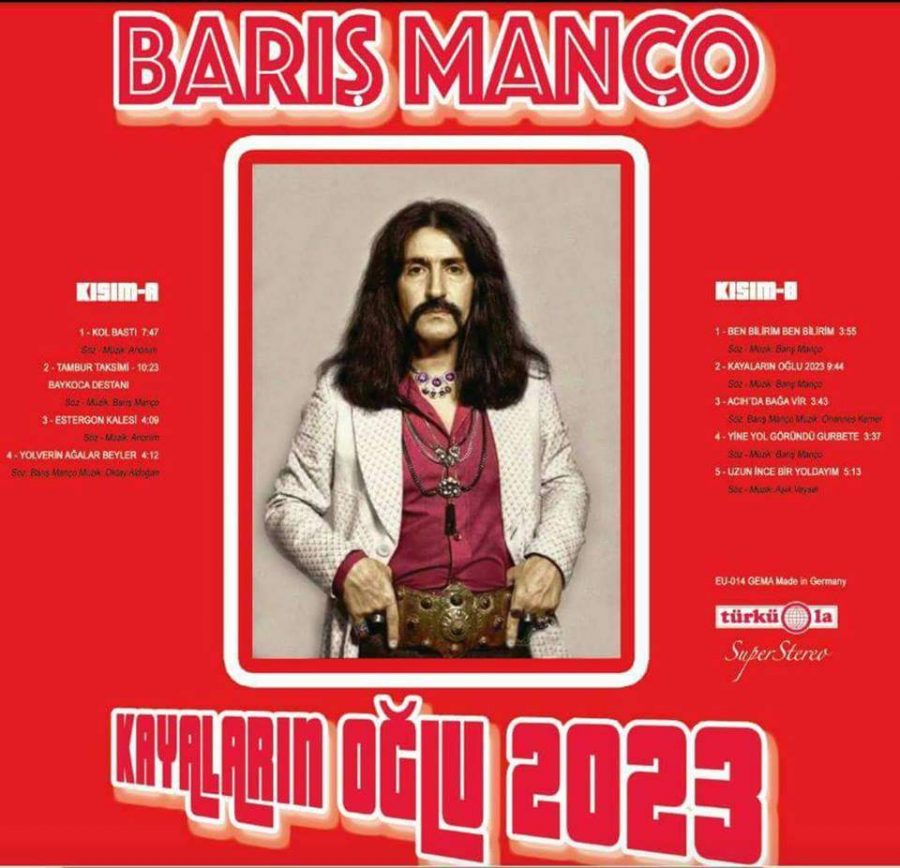 Barış Manço Kayaların Oğlu - 2023 - Plak