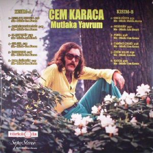 Cem Karaca Mutlaka Yavrum - Plak