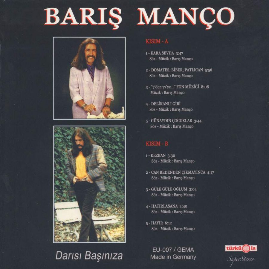 Barış Manço Darısı Başımıza - Plak
