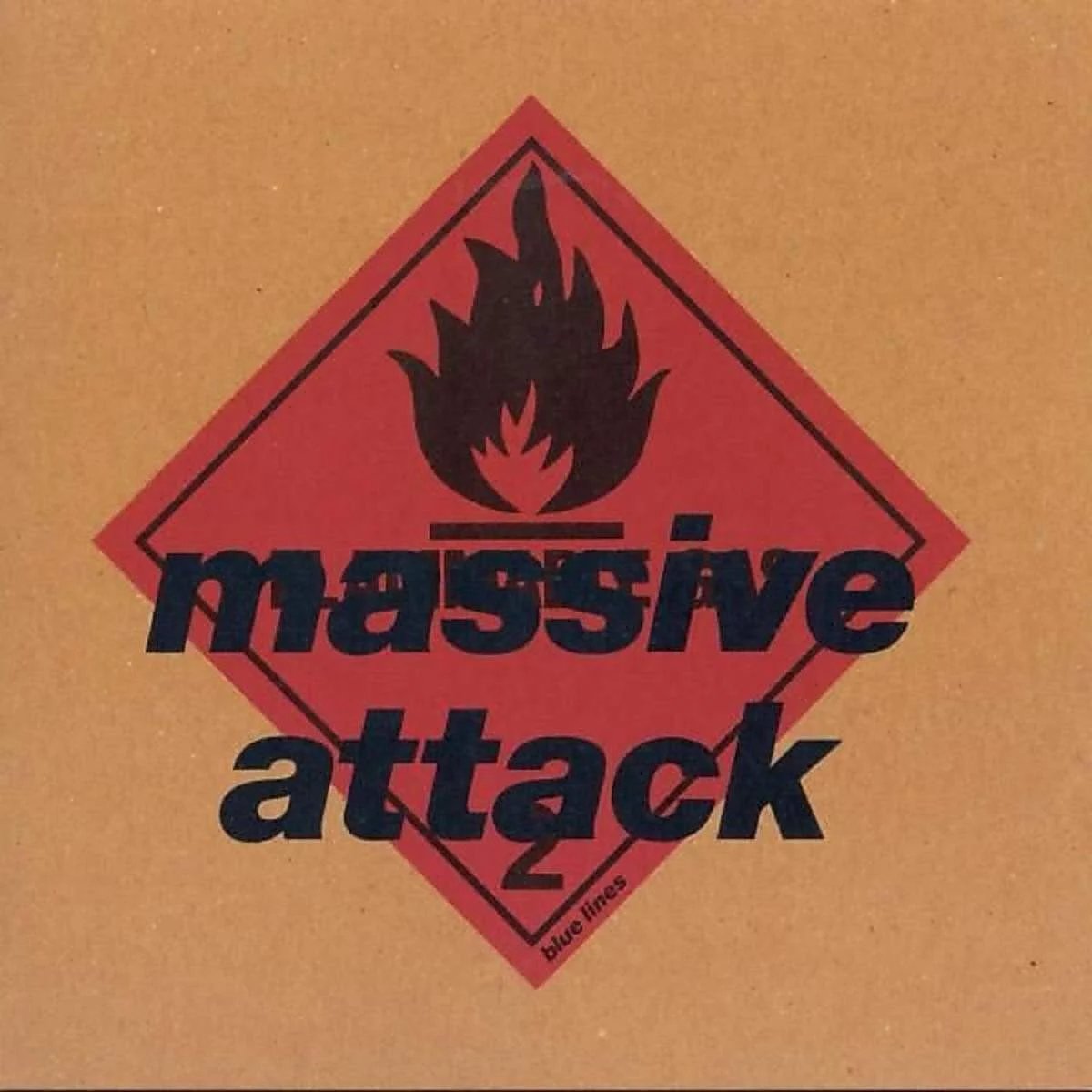 Massive Attack Blue Lines - Plak Massive Attack Blue Lines - Plak
