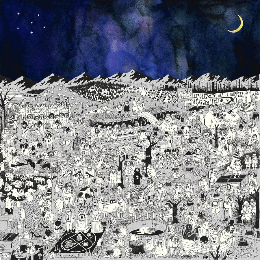 Father John Misty Pure Comedy (Standard Black) - Plak Father John Misty Pure Comedy (Standard Black) - Plak