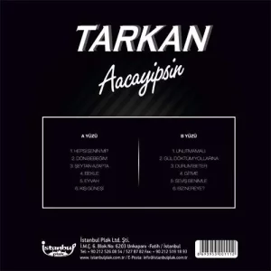 Tarkan Aacayipsin - Plak