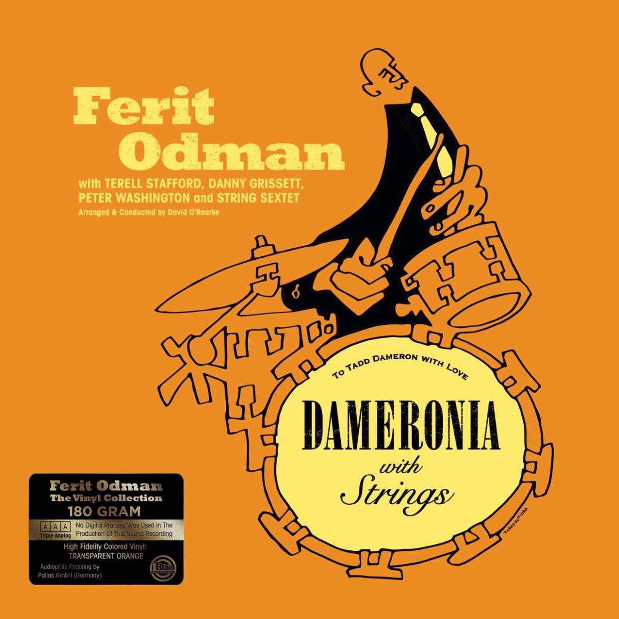 Ferit Odman Dameronia With Strings (Orange Vinyl) – Plak