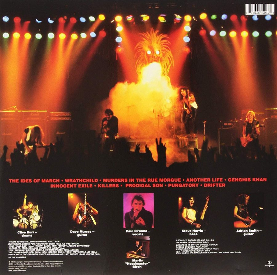 Iron Maiden Killers - Plak