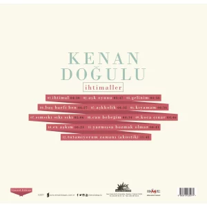 Kenan Doğulu İhtimaller - Plak