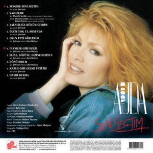 Ajda Pekkan Ajda 1991 / Seni Seçtim - Plak
