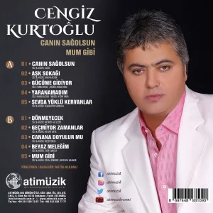 Cengiz Kurtoğlu Canın Sağolsun Mum Gibi - Plak