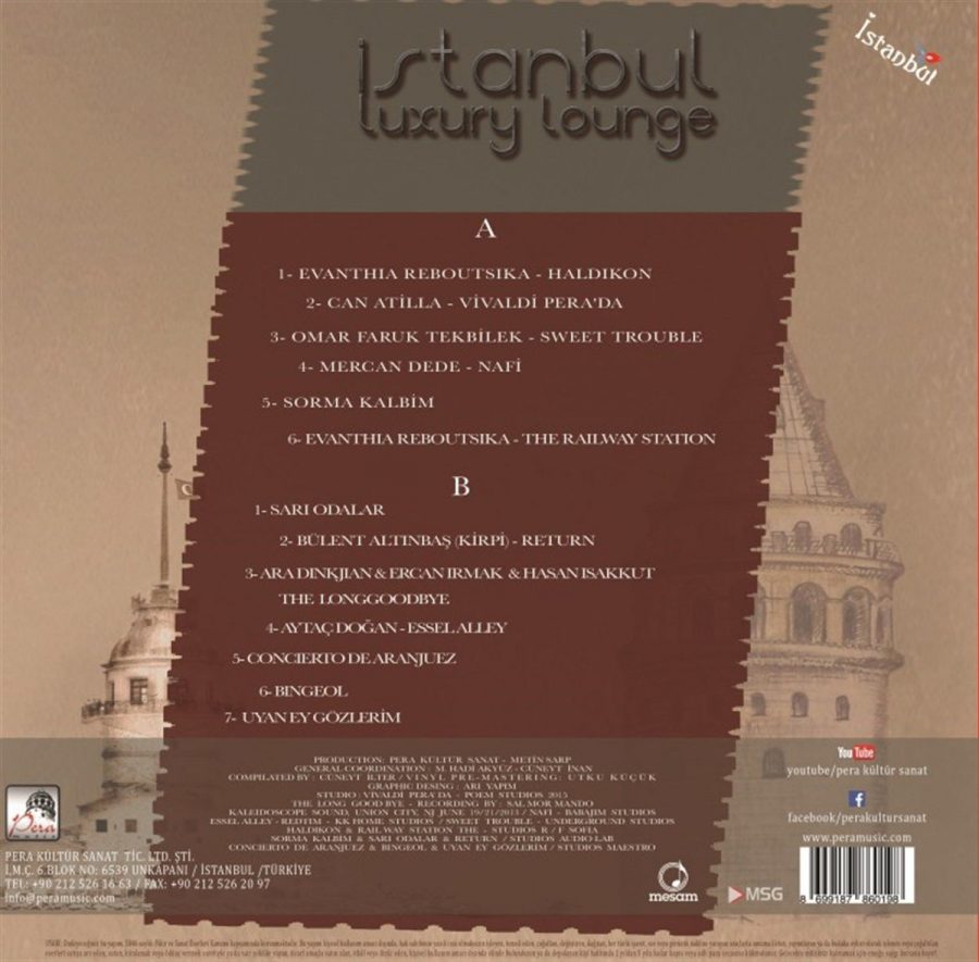İstanbul Luxury Lounge (Plak)
