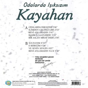 Kayahan - Odalarda Işıksızım