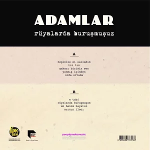Adamlar Rüyalarda Buruşmuşuz - Plak