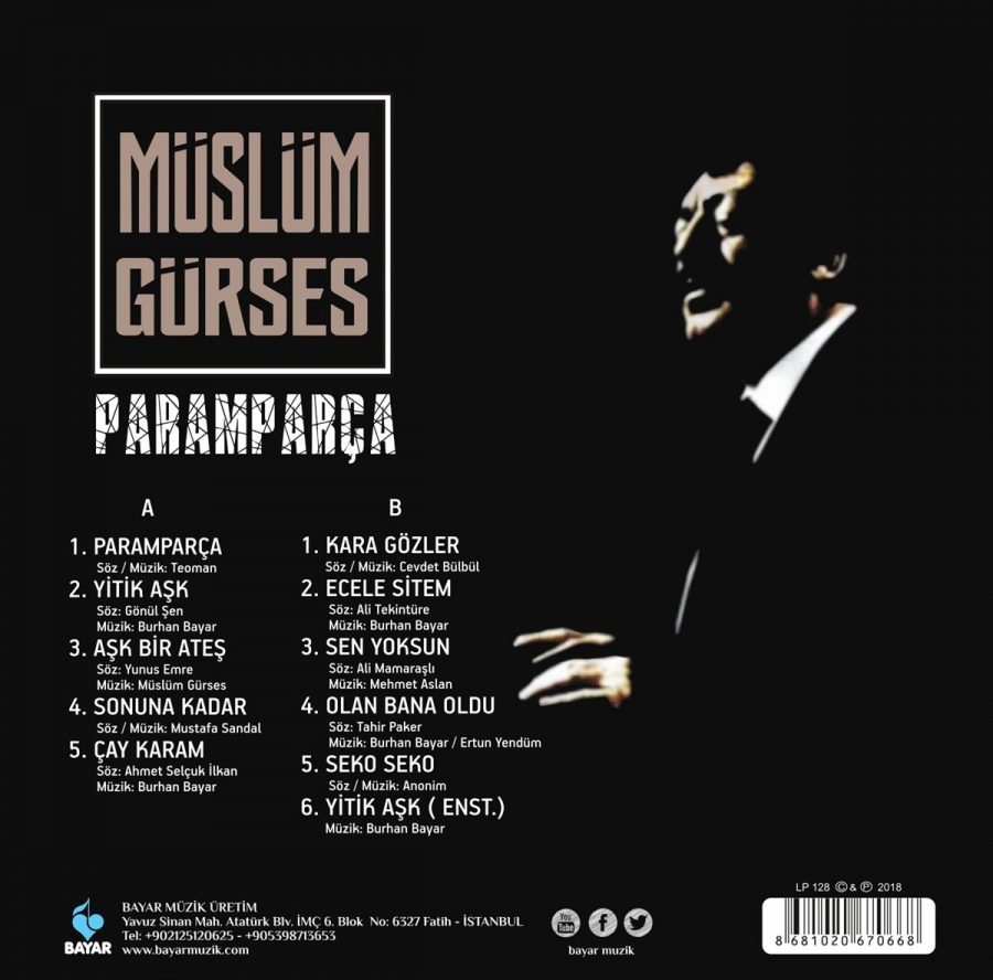 Müslüm Gürses Paramparça - Plak